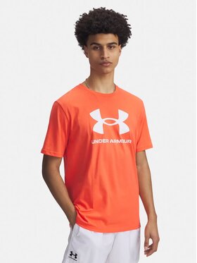 Under Armour Under Armour T-Shirt 1382911-847 Pomarańczowy Regular Fit