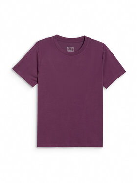 4F 4F T-Shirt SPORTS CLUB Bordowy Regular Fit