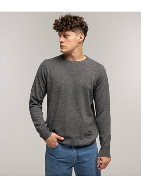 Lee Cooper Lee Cooper Sweter LONI MERA Szary Regular Fit