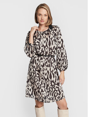 Imperial Imperial Vsakodnevna obleka ACX0EGB Bež Relaxed Fit