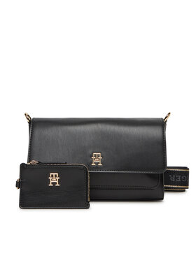 Tommy Hilfiger Tommy Hilfiger Torebka Th Joy Crossover AW0AW16813 Czarny