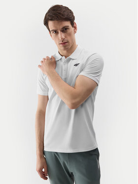 4F 4F Polo 4FWSS24TPTSM130 Λευκό Regular Fit