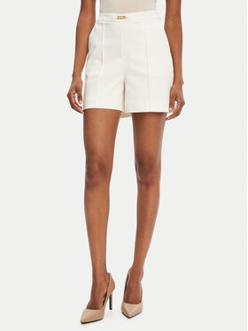 Marciano Guess Marciano Guess Šortky z materiálu 5GGD19 7311A Bílá Regular Fit