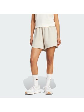 adidas adidas Szorty materiałowe 151625 Beżowy Loose Fit