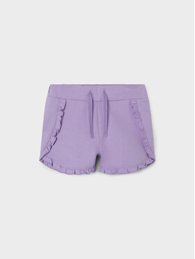 NAME IT NAME IT Kratke hlače 13215440 Ljubičasta Regular Fit