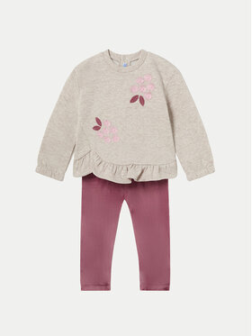 Mayoral Mayoral Komplet bluza in legice 2706 Bordo rdeča Regular Fit
