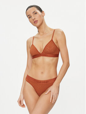 Calvin Klein Underwear Trikotni Nedrček 000QF7491E Oranžna