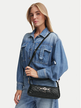 Guess Guess Torebka Frances Mini HWQG22 41720 Czarny