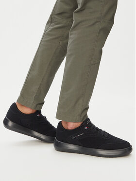 Tommy Hilfiger Tommy Hilfiger Sneakersy Th Modern Lightcup Knit FM0FM05886 Čierna