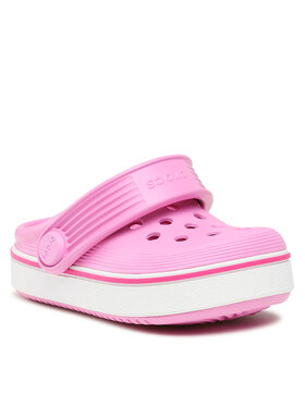 Crocs Natikači Crocs Crocband Clean Clog T 208479 Roza