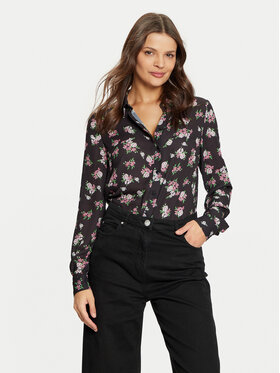 Guess Guess Πουκάμισο W4BH56 WGLA2 Μαύρο Comfort Fit