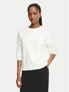 Rinascimento Rinascimento Džemper CFM0012304003 Krem Regular Fit
