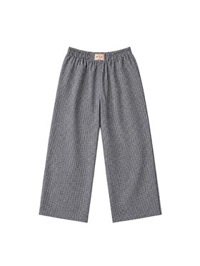 Le Songe Le Songe Spodnie materiałowe CHERRY Granatowy Regular Fit