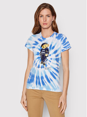 Polo Ralph Lauren Polo Ralph Lauren T-Shirt 211863445001 Μπλε Slim Fit