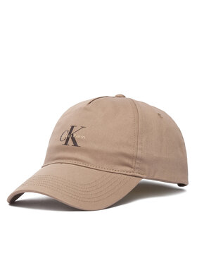 Calvin Klein Calvin Klein Cappellino Monologo Printed Baseball Cap LV04G5032G Beige