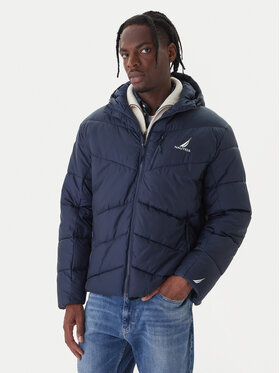 Nautica Nautica Žieminė striukė Provo N1T04062 Tamsiai mėlyna Regular Fit