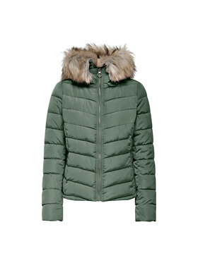 ONLY ONLY Giubbotto invernale 15300254-SEA Verde Regular Fit