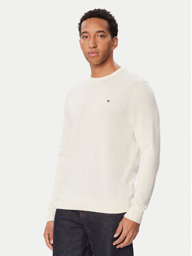 Tommy Hilfiger Tommy Hilfiger Megztinis Essential Ssnl MW0MW39999 Kreminė Regular Fit