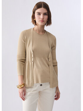 Liu Jo Liu Jo Maglione WF6181MS46JA4357 Beige Regular Fit