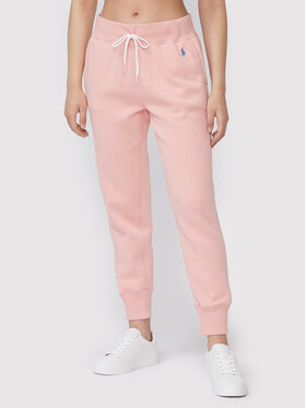 Polo Ralph Lauren Polo Ralph Lauren Teplákové kalhoty 211794397022 Růžová Regular Fit