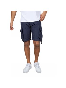 Alpha Industries Alpha Industries Szorty materiałowe AI.186206-07 Granatowy Cargo Fit