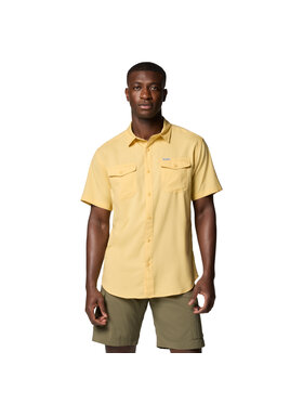 Columbia Columbia Koszula Columbia Utilizer II Solid Short Sleeve Shirt Żółty Regular Fit