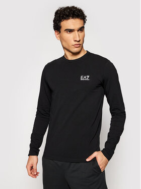 EA7 Emporio Armani EA7 Emporio Armani Marškinėliai ilgomis rankovėmis 8NPT55 PJM5Z 1200 Juoda Regular Fit