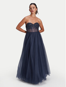 Hey Kyla Swing Estélyi ruha 5AH023HK Sötétkék Slim Fit
