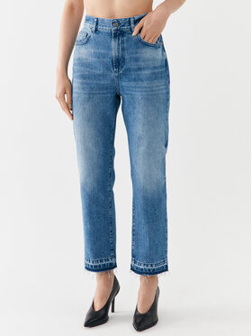 Marella Marella Džinsi 2331860237 Zils Mom Fit
