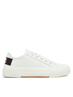 LOVE MOSCHINO LOVE MOSCHINO Кецове JA15012G1MIA0100 Бял