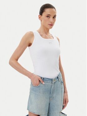 PINKO PINKO Top 100807 A2OF Z04 Biela Regular Fit