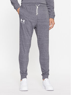 Under Armour Under Armour Spodnie dresowe Ua Rival Terry Jogger 1380843 Szary Fitted Fit