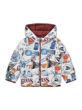 Guess Guess Kurtka przejściowa N6RL00 WCFM2 Kolorowy Classic Fit