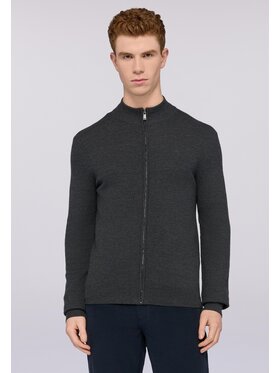 Trussardi Trussardi Cardigan M0238000025N013 Grigio Regular Fit