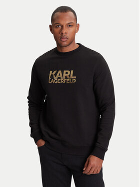 KARL LAGERFELD KARL LAGERFELD Світшот 705091 553917 Чорний Regular Fit