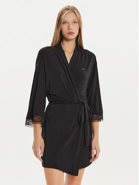 Tommy Hilfiger Tommy Hilfiger Халат UW0UW05563 Черен