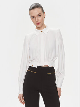 Elisabetta Franchi Elisabetta Franchi Košulja CA-T25-41E2-V350 Bijela Regular Fit
