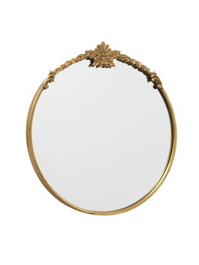 MIAhome MIAhome Lustro dekoracyjne Ayana 60 cm Złoty