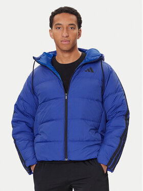 adidas adidas Kurtka puchowa Essentials Climawarm 3-Stripes JW9099 Niebieski Regular Fit
