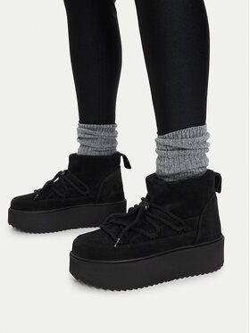 Inuikii Inuikii Cizme de zăpadă Classic Low Platform 75204-004 Negru