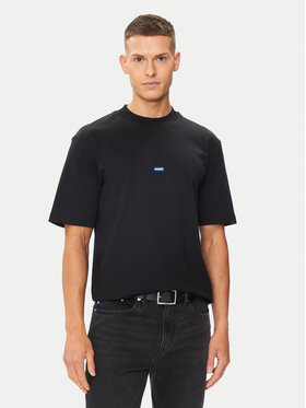 HUGO Hugo T-Shirt Nieros 50509991 Czarny Regular Fit