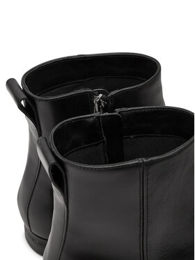 Calvin Klein Gležnjače Boot W/ Zip Lth HM0HM01501 Crna