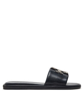 Tory Burch Tory Burch Natikače Double T Deco Sport 158768 Crna