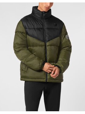 Plein Sport Plein Sport Vatovaná bunda 14139 Čierna Regular Fit