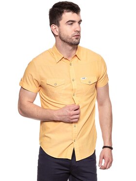 Wrangler Wrangler Camicia SS RESORT WESTERN Giallo Regular Fit