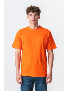 TeeShoppen TeeShoppen T-Shirt 'Oversized Collection' Pomarańczowy Oversize