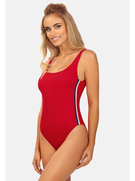 Miss Lou Miss Lou Costume da bagno ML020 Rosso