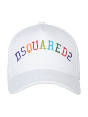 Dsquared2 Dsquared2 Czapka z daszkiem BCW0068 05C00001 Biały