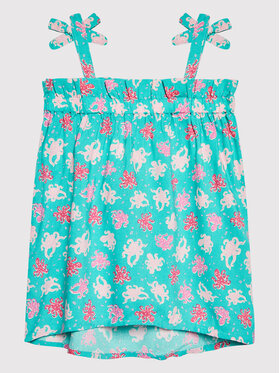 United Colors Of Benetton United Colors Of Benetton Vasarinė suknelė 42BQ0V003 Mėlyna Regular Fit