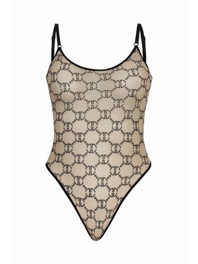 Magda Matyja Magda Matyja Body Merci Body Beige Beżowy
